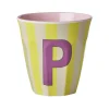 Rice A/S Melamin Und Bambus>Melamine Cup P Stripes Medium 250ml