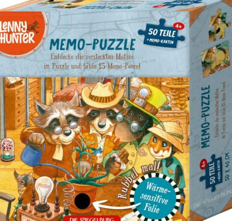 COPPENRATH SPG Kinderpuzzle>Memo-Puzzle Mondblume - Lenny Hunter