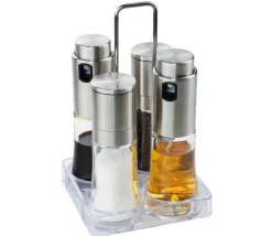 Cilio Gewürzmühlen, Spender Und Mörser>Menage BARI 4 tlg.