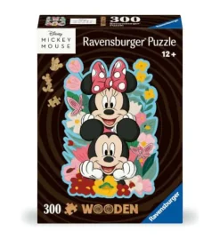Ravensburger Erwachsenenpuzzle|Geschenkartikel Für Große>Mickey & Minnie - Holzpuzzle 300 Teile