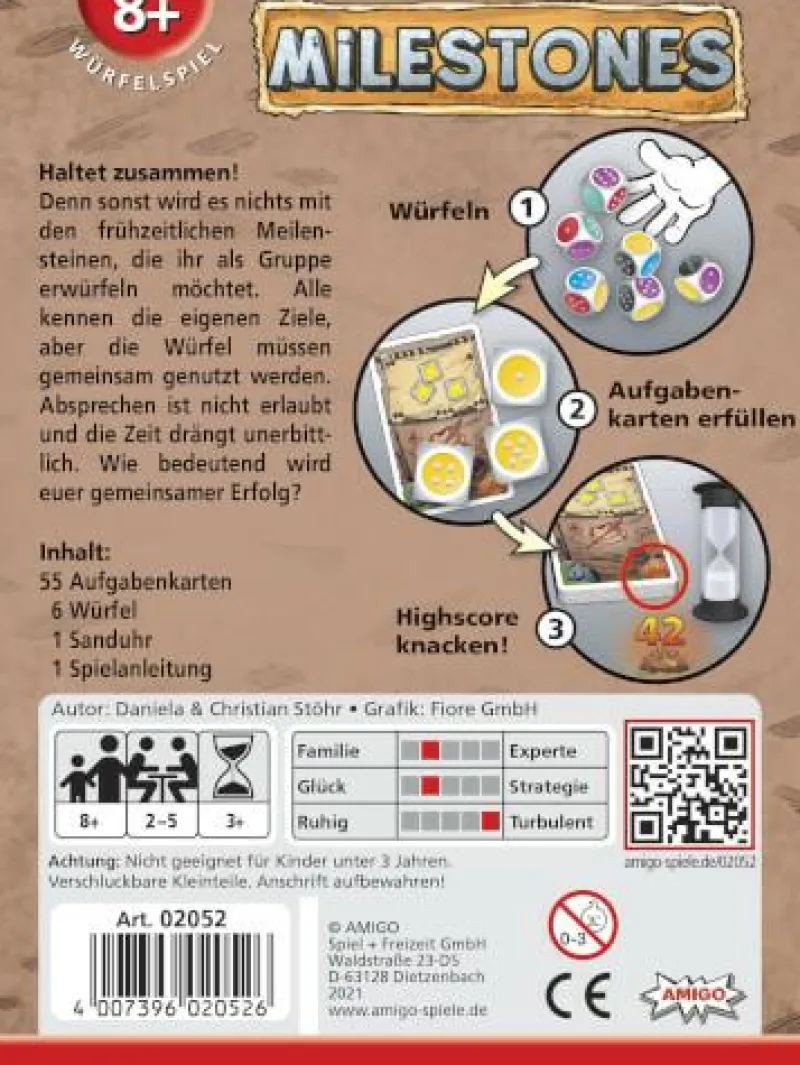 Amigo Familien- Und Gesellschaftsspiele>Milestones