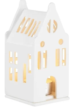 Räder Kerzen, Leuchter Und Zubehör>Mini Lichthaus „Herrenhaus", 6x6x12,5cm
