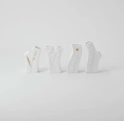 Räder Vasen>Miniblumen Vasen Set Glücksbringer 3x1,8x7cm