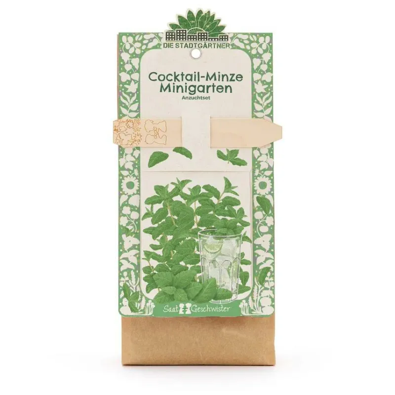 Die Stadtgärtner Geschenkideen>Minigarten (Relaunch) Cocktail Minze