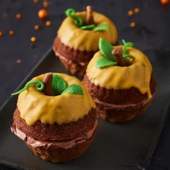 Birkmann Backformen>Mini-Gugelhupfblech Halloween Ø 7 cm, 26,5 x 18 cm