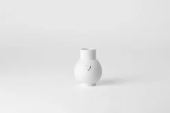 Räder Vasen>Mini-Kugelvase Herz Silber D.6,7cm H.9cm