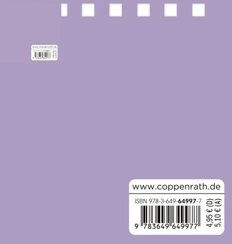 COPPENRATH SPG Geschenkbücher>Mini-Spiralaufsteller Eine Kleine Auszeit