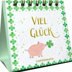 COPPENRATH SPG Geschenkbücher>Mini-Spiralaufsteller Viel Glück (Glück)