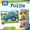 Ravensburger Kleinkindpuzzle|Spielen>ministeps: Mein allererstes Puzzle: Fahrzeuge