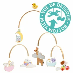 Djeco Spieluhren Und Mobile>Mobile: Tierbabies