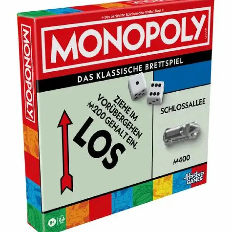 Hasbro Familien- Und Gesellschaftsspiele>Monopoly Classic Refresh