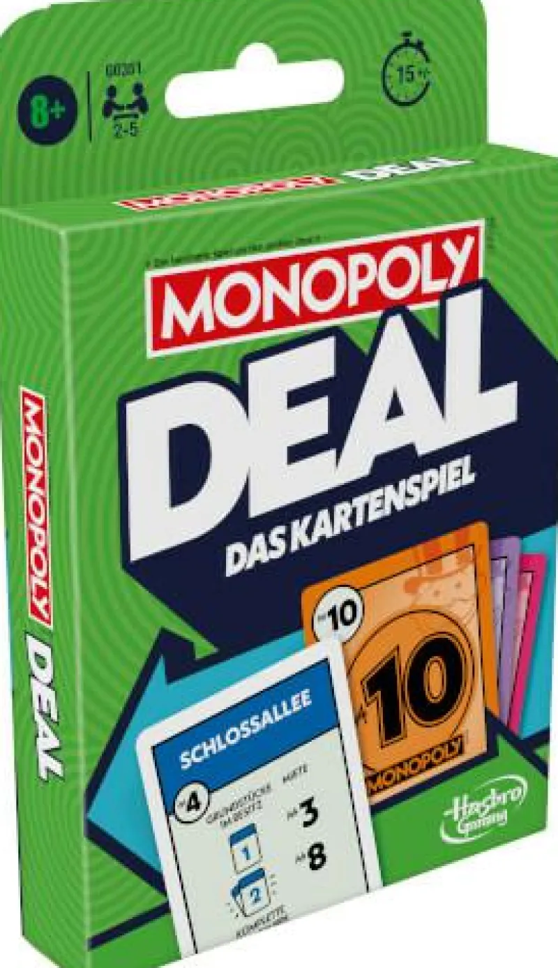 Hasbro Familien- Und Gesellschaftsspiele>Monopoly Deal Refresh