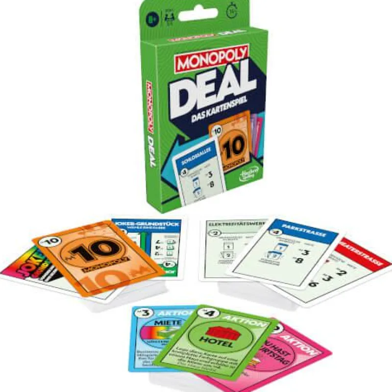 Hasbro Familien- Und Gesellschaftsspiele>Monopoly Deal Refresh