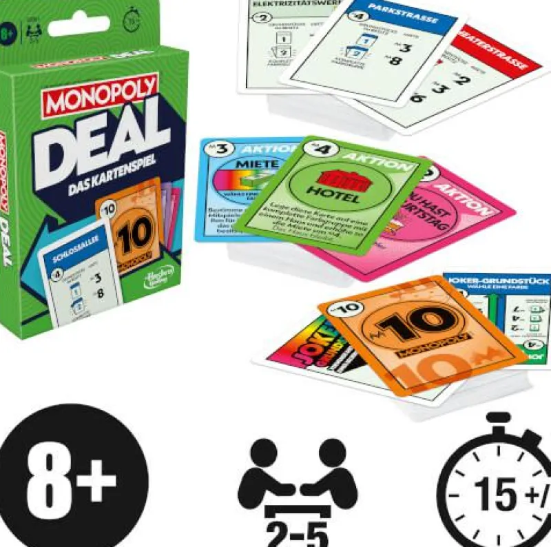 Hasbro Familien- Und Gesellschaftsspiele>Monopoly Deal Refresh