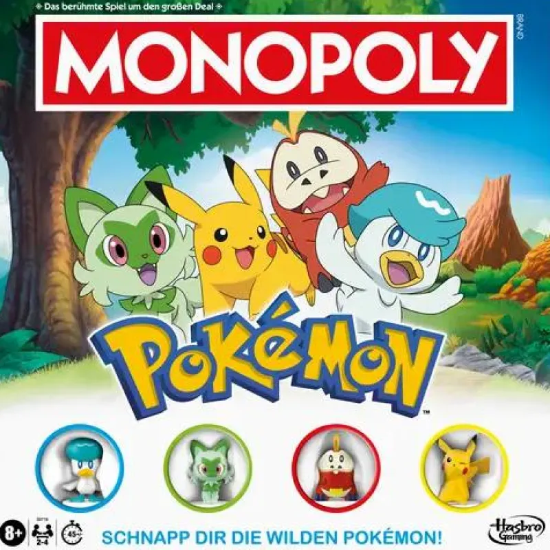 Hasbro Familien- Und Gesellschaftsspiele>Monopoly Pokemon