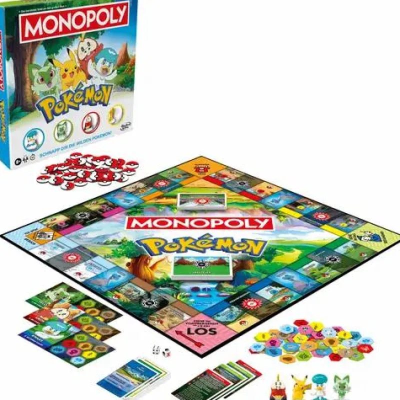 Hasbro Familien- Und Gesellschaftsspiele>Monopoly Pokemon