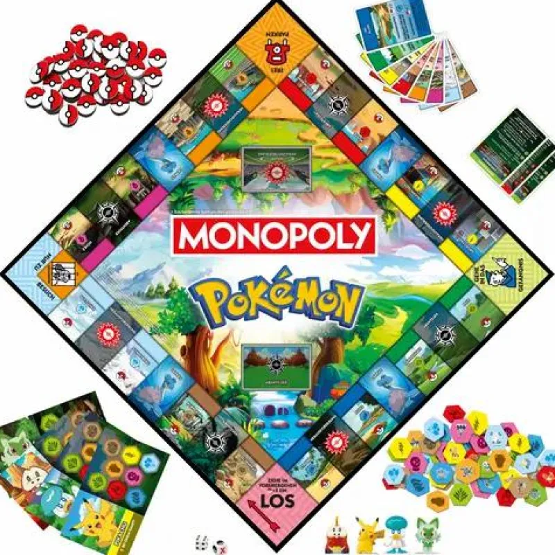 Hasbro Familien- Und Gesellschaftsspiele>Monopoly Pokemon