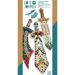 Djeco Basteln>Mosaik Piratenschwerter Do it Yourself