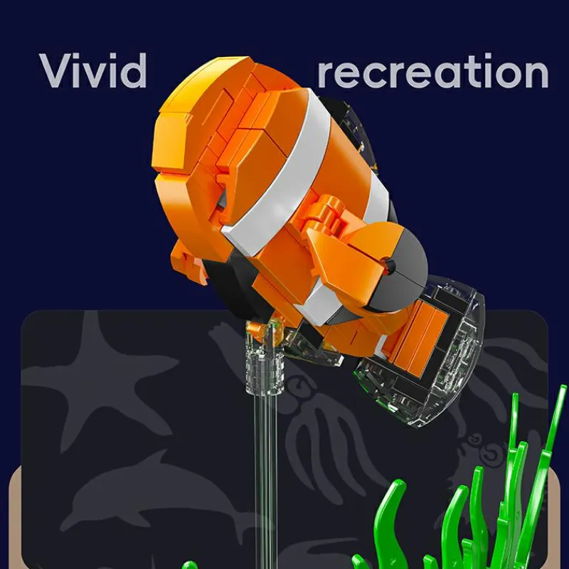 Mould King® Klemm- Und Magnetbaukästen>10102 Clownfisch