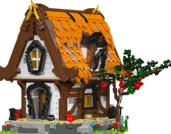 Mould King® Klemm- Und Magnetbaukästen>16054 Mittelalterlliche Hütte