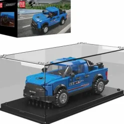 Mould King® Klemm- Und Magnetbaukästen>27057 Raptor Pickup inkl. Showcase