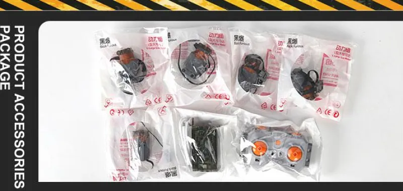 Mould King® Klemm- Und Magnetbaukästen>17001 Raupenkran inkl. RC/Fernsteuerun