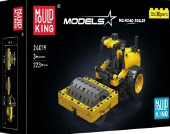 Mould King® Klemm- Und Magnetbaukästen>24019 Straßenwalzenbau Fahrzeug