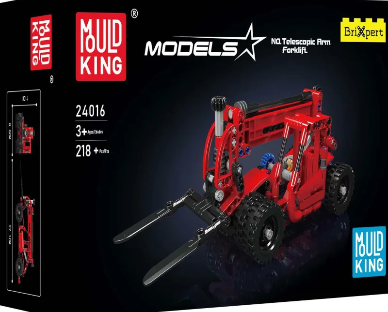 Mould King® Klemm- Und Magnetbaukästen>24016 Teleskoplader