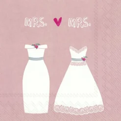 IHR Servietten Und Serviettenringe|Servietten>MRS. & MRS. rose Lunch-Servietten L 874350