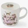 Portmeirion Henkelbecher>Mug 0,31L Cattitude Katzen auf Sofa