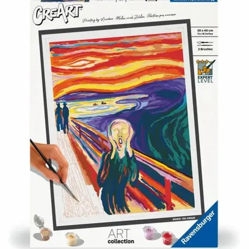 Ravensburger Malen Und Zeichnen>Munch: Der Schrei - CreArt