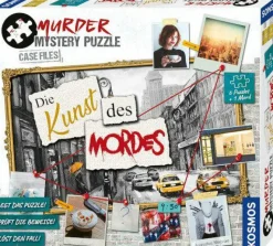 Kosmos Erwachsenenpuzzle>Murder Mystery Puzzle: Die Kunst des Mordes - Legt