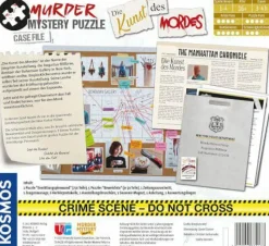 Kosmos Erwachsenenpuzzle>Murder Mystery Puzzle: Die Kunst des Mordes - Legt