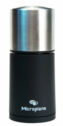 Microplane Gewürzmühlen, Spender Und Mörser>Muskatmühle 2in1 schwarz/ Edelstahl
