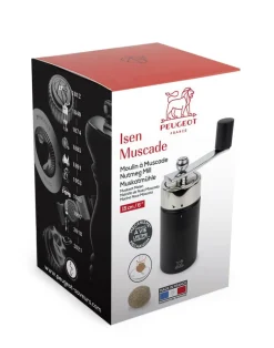Peugeot Gewürzmühlen, Spender Und Mörser>Muskatmühle Isen Schwarz matt 15 cm