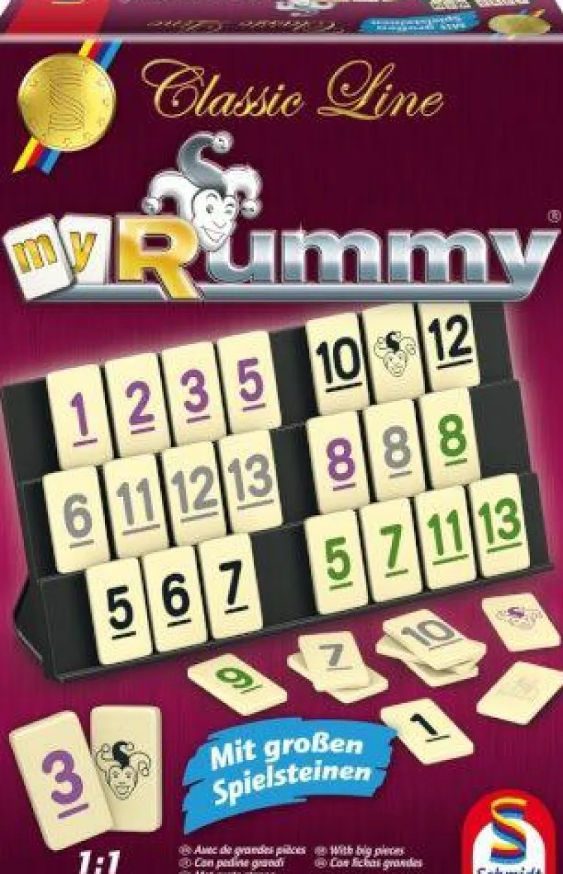 Schmidt Spiele Familien- Und Gesellschaftsspiele>MyRummy (Classic Line)