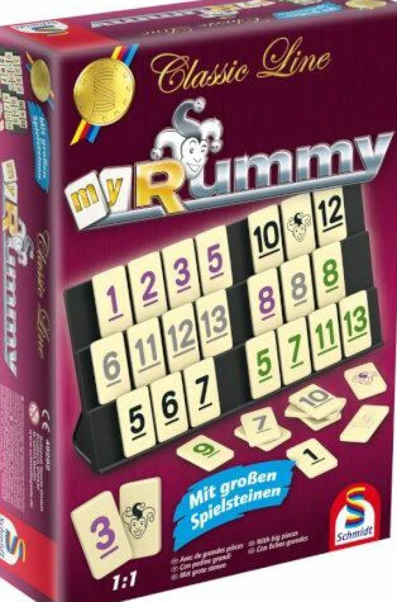 Schmidt Spiele Familien- Und Gesellschaftsspiele>MyRummy (Classic Line)