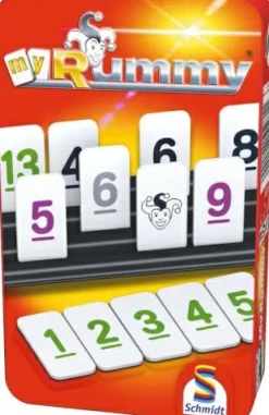 Schmidt Spiele Familien- Und Gesellschaftsspiele>MyRummy (Metalldose) - Mitbrinspiel