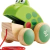 Hape Spielen>Nachziehfrosch Fridolin