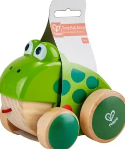 Hape Spielen>Nachziehfrosch Fridolin
