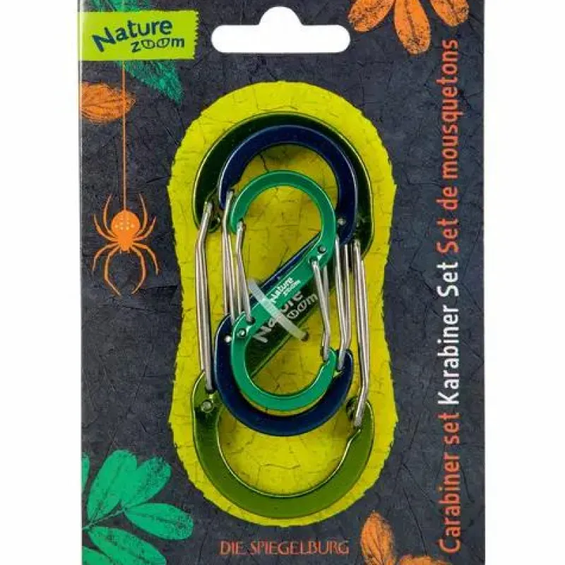 COPPENRATH SPG Schlüssselkasten Und Schlüsselanhänger>Nature Zoom - S-Karabiner Set