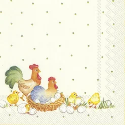 IHR Servietten|Servietten Und Serviettenringe>NEW EASTER FARMERS (V&B) Lunch-Servietten L 786500