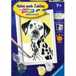 Ravensburger Malen Und Zeichnen>Niedlicher Hund - Malen nach Zahlen