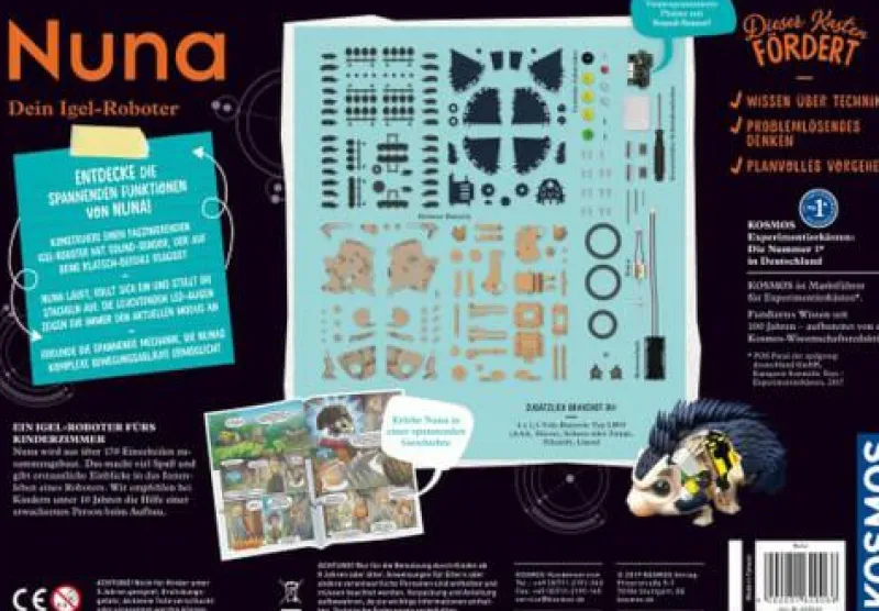 Kosmos Interaktive Lernspiele>NUNA - Dein Igel-Roboter