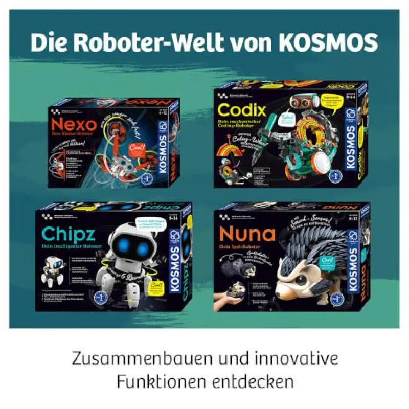 Kosmos Interaktive Lernspiele>NUNA - Dein Igel-Roboter