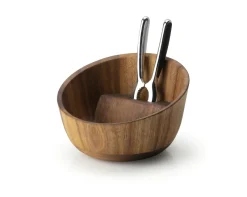 Continenta Obstkörbe Und Obstschalen>Nussschale mit Nussknacker Akazienholz