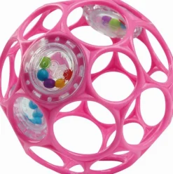 HCM Spielen>Oball Rattle 10 cm - Pink