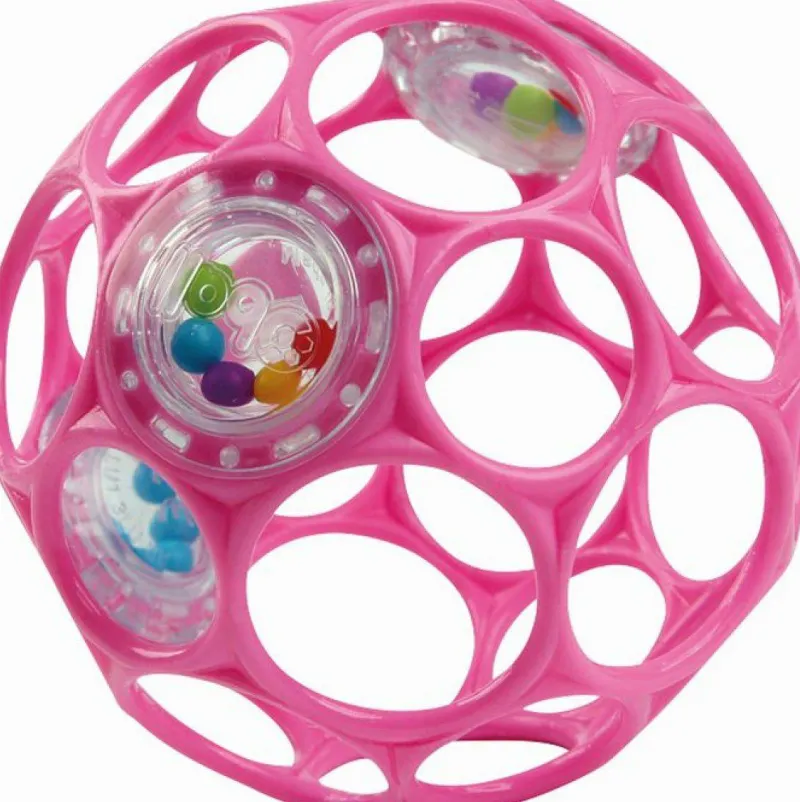HCM Spielen>Oball Rattle 10 cm - Pink