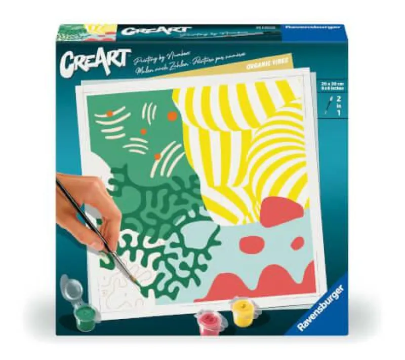 Ravensburger Malen Und Zeichnen>Organic Vibes - Malen nach Zahlen