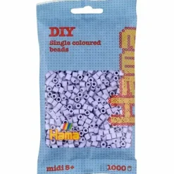 Dan Import-HAMA® Basteln>Perlen Heller Lavendel 1000 Stück